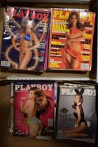 A collection of Playboy Magazines. Approx 50 editions dating from the 2000s. Condition generally
