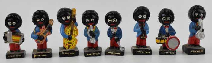 Robinson Jam Collectables band members. Height 7.5cm. (8) In good original condition.