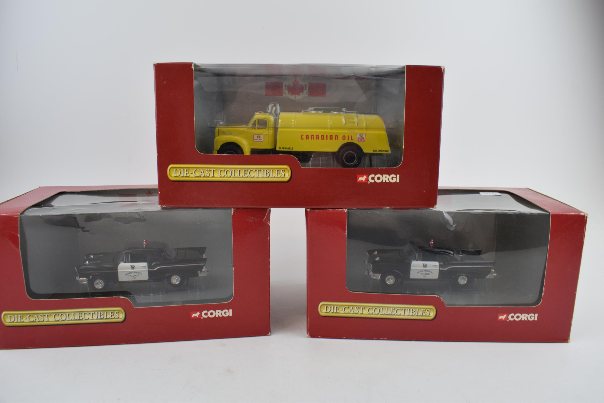 Boxed Corgi die-cast models to include a Corgi 53301 1/50 Canadian Collection Mack B Rigid Tanker - Image 2 of 3