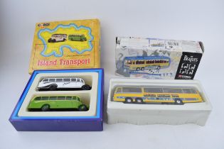 Boxed Corgi Classics 'The Beatles Collection' Magical Mystery Tour Bedford Val. Together with