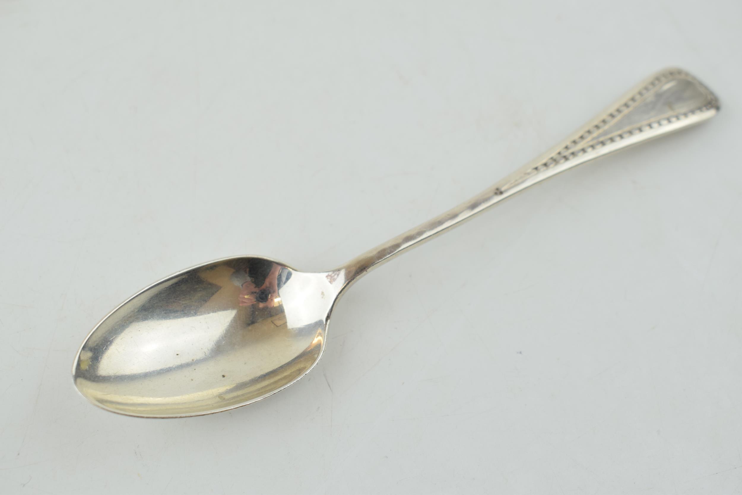 Liberty & Co silver spoon, Birmingham 1917, 34.9 grams.