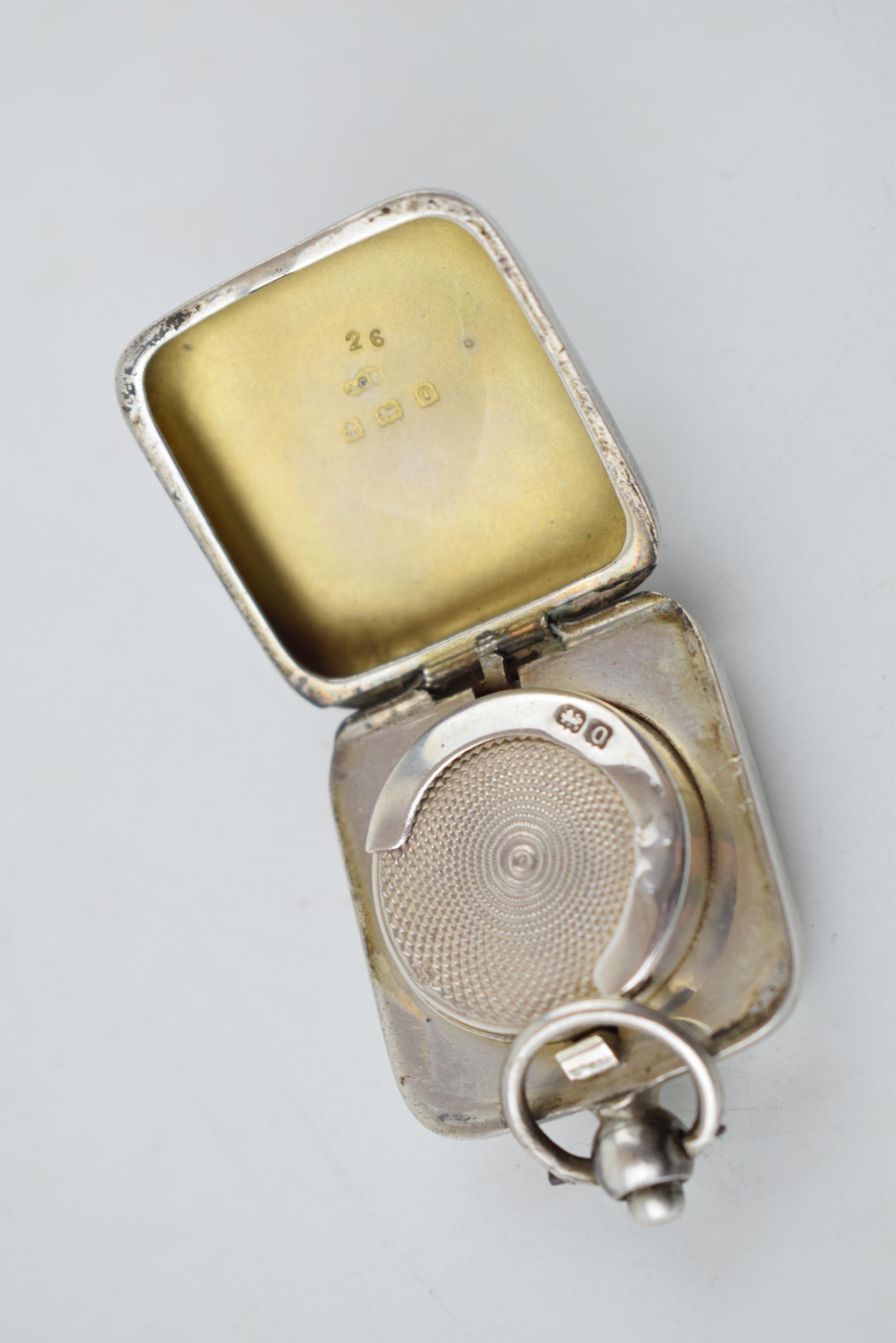 Silver sovereign case, Birmingham 1913, working action. - Image 3 of 3