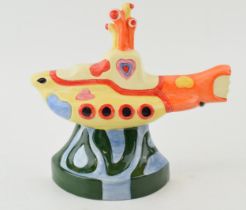 Bairstow Manor Collectables Beatles Yellow Submarine, 16cm tall. In good condition with no obvious