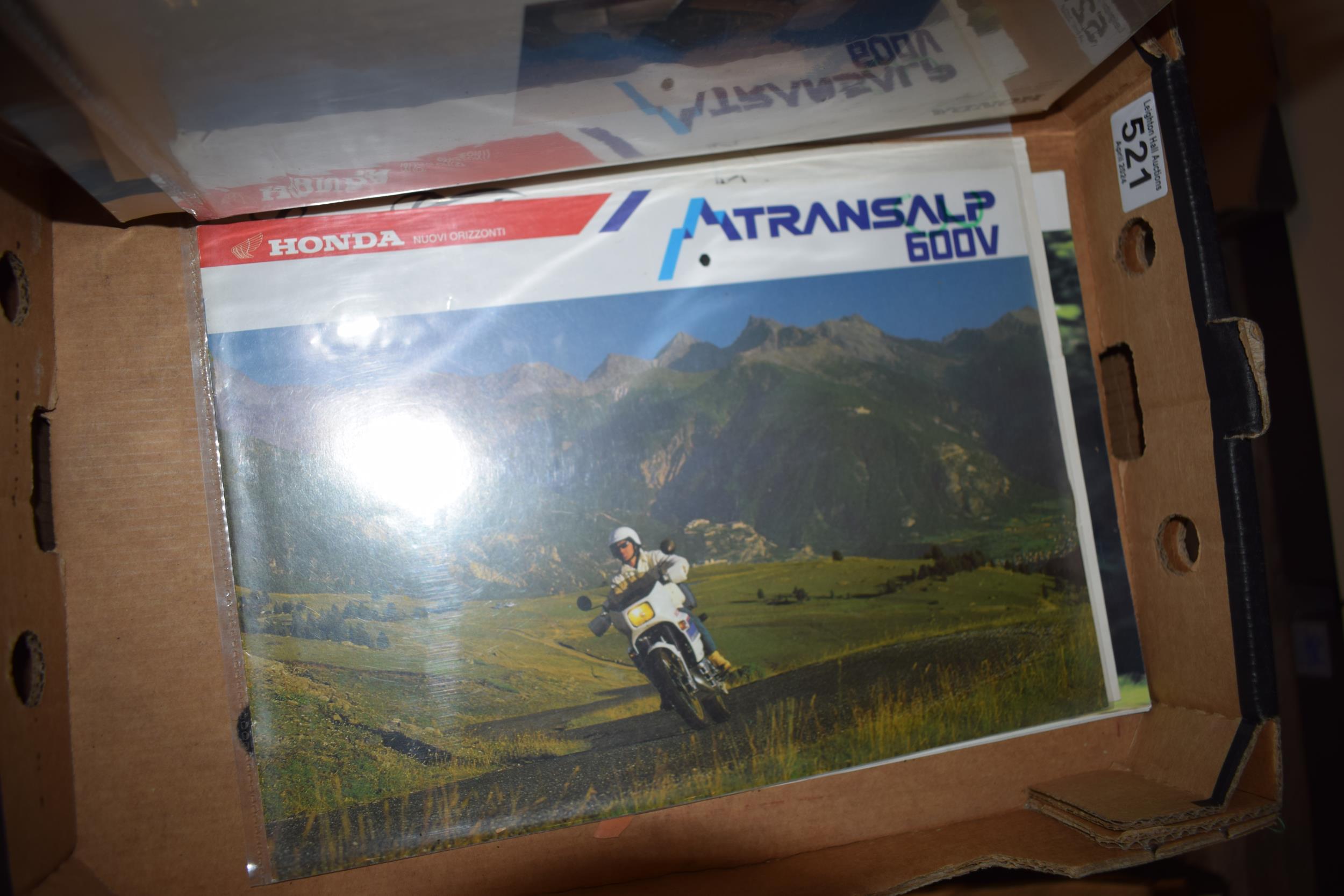 A collection of A4 dealership sales brochures for motorcycles of the 1980s and 1990s to include - Image 6 of 6