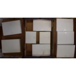 A collection of original Omega outer white boxes. (9) Generally good some with minor flaws. 3 don’