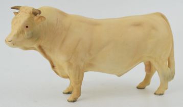 Beswick Charolais Bull 2463A. In good condition with no obvious damage or restoration.