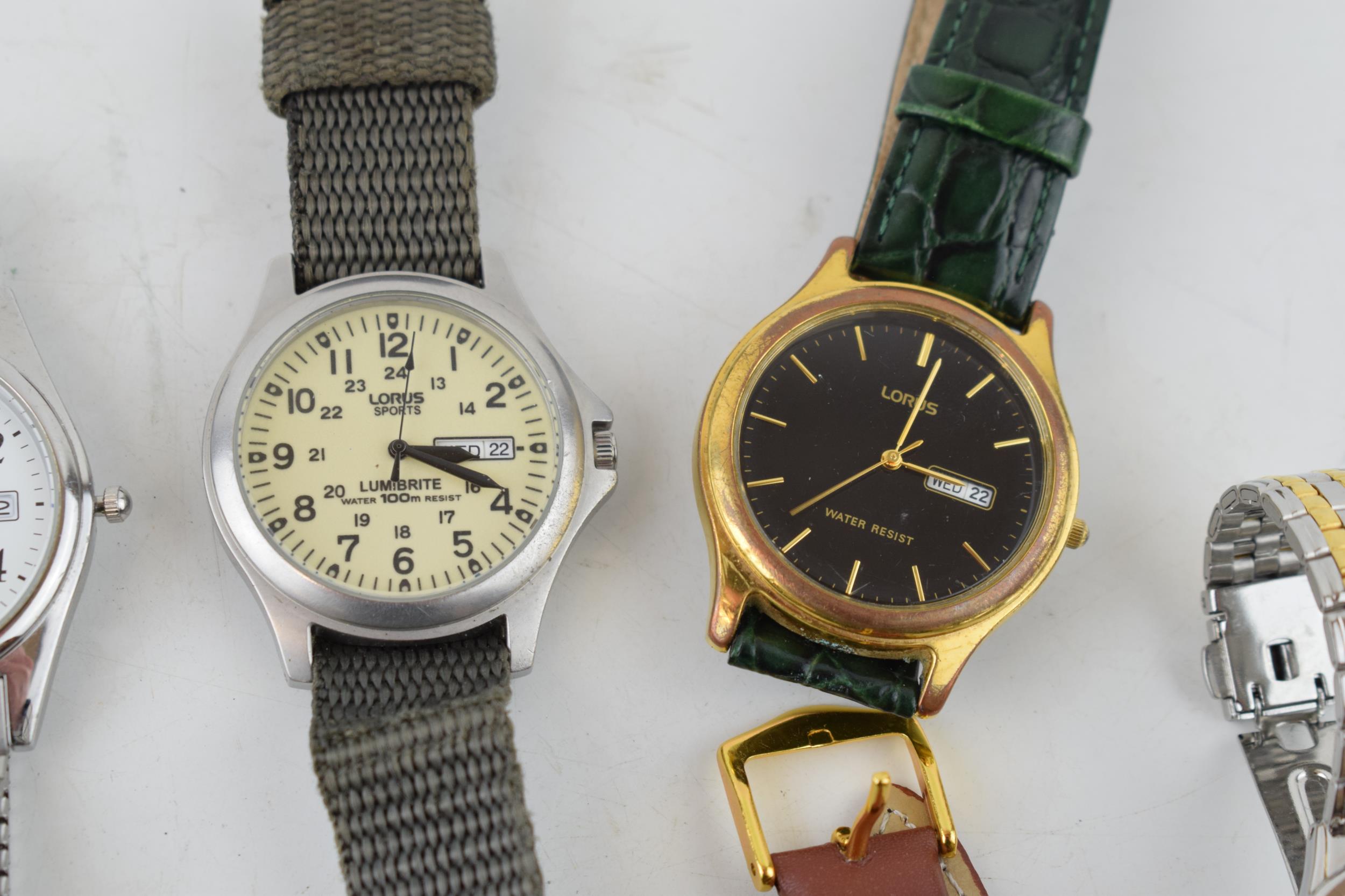 A collection of vintage and contemporary ladies and gentlemen's wristwatches by Seiko Lorus and - Image 6 of 6