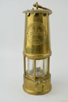 Original vintage 'Eccles' Miners Protector Lamp & Lighting Co. Ltd. Type 6. Approval No. B/28 Height