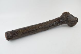 A 19th century Shillelagh celtic fighting stick. A good original example. 55cm x 15cm. In good