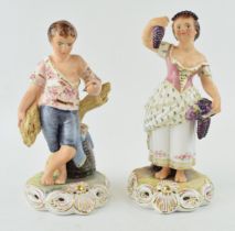 A pair of Royal Crown Derby seasons figures to include Summer and Autumn (2). Displays well, minor