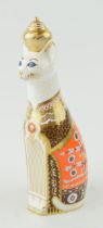 Royal Crown Derby Royal Cats Siamese, first quality (produced without stoppers). In good condition