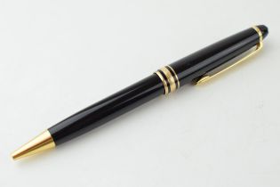 Montblanc Meisterstuck Black Ballpoint Pen, in good condition, writing.