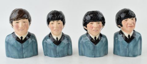 Bairstow Manor character jugs of 'The Beatles - Legends of Rock & Roll', limited edition. In good