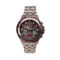 Citizen Eco-Drive gentleman's wristwatch, 'Red Arrows' Royal Air Force Radio Controlled movement