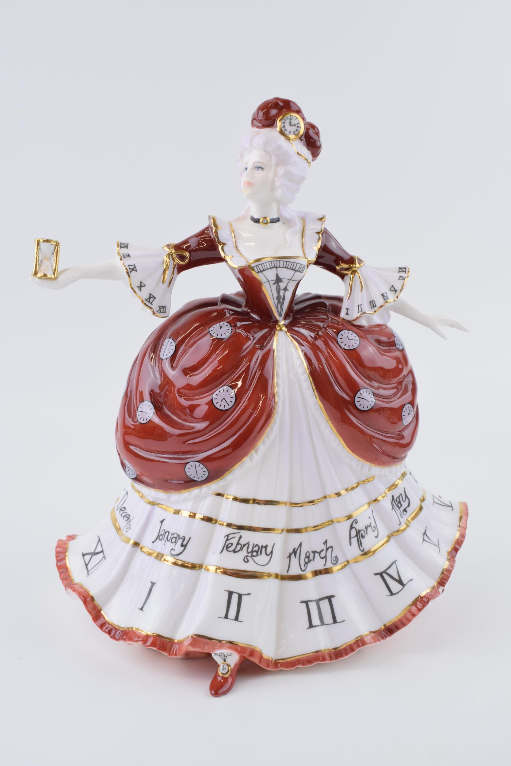 Coalport limited edition figurine from The Millennium Ball series 'Time'. Generally good - Image 2 of 6