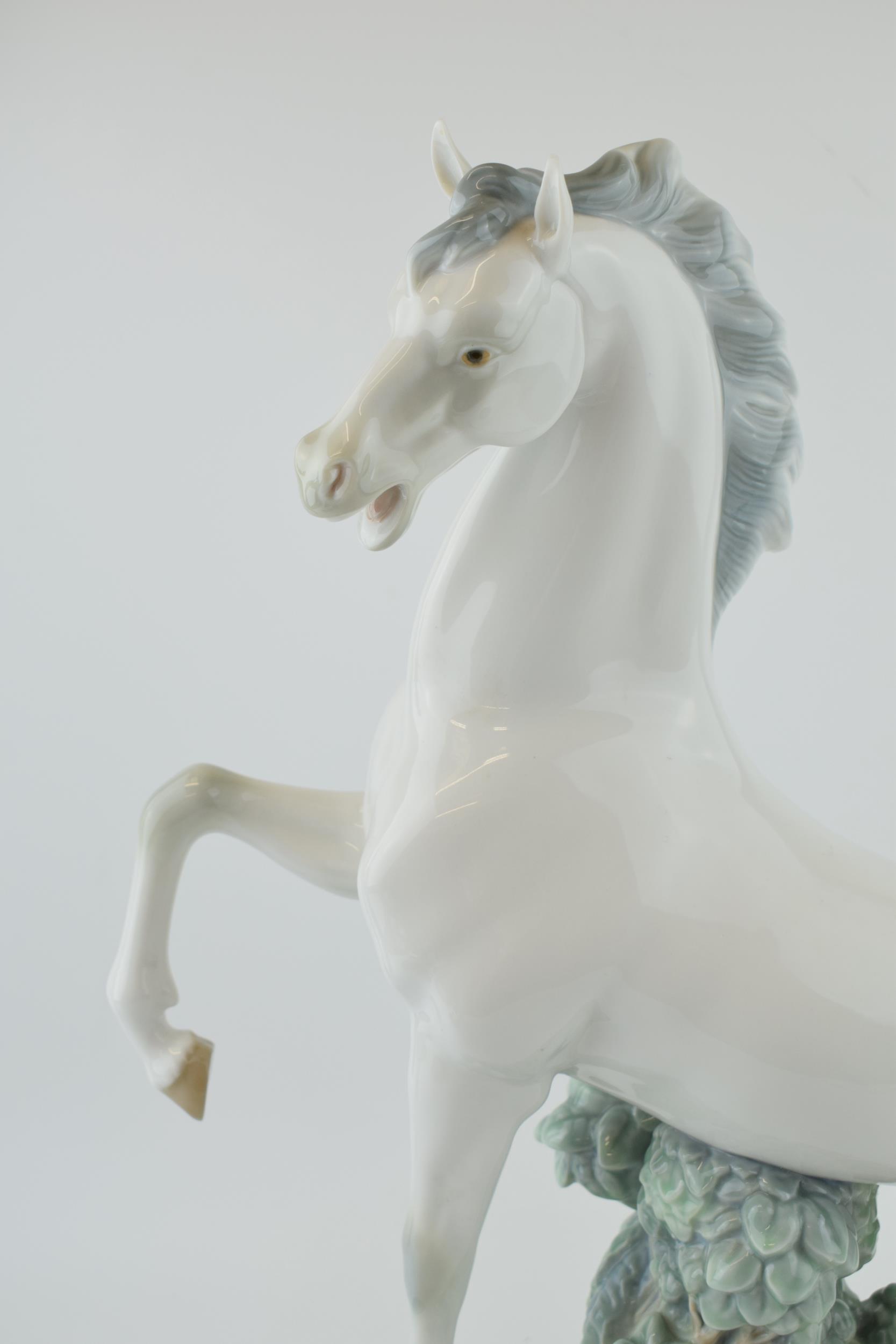 Large Lladro horse figure 'Caballo Arrogante' 4781, 44cm tall. In good condition with no obvious - Image 3 of 5