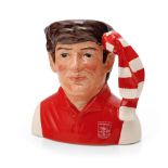 Royal Doulton Football Supporters character jug Arsenal D6927. In good condition with no obvious