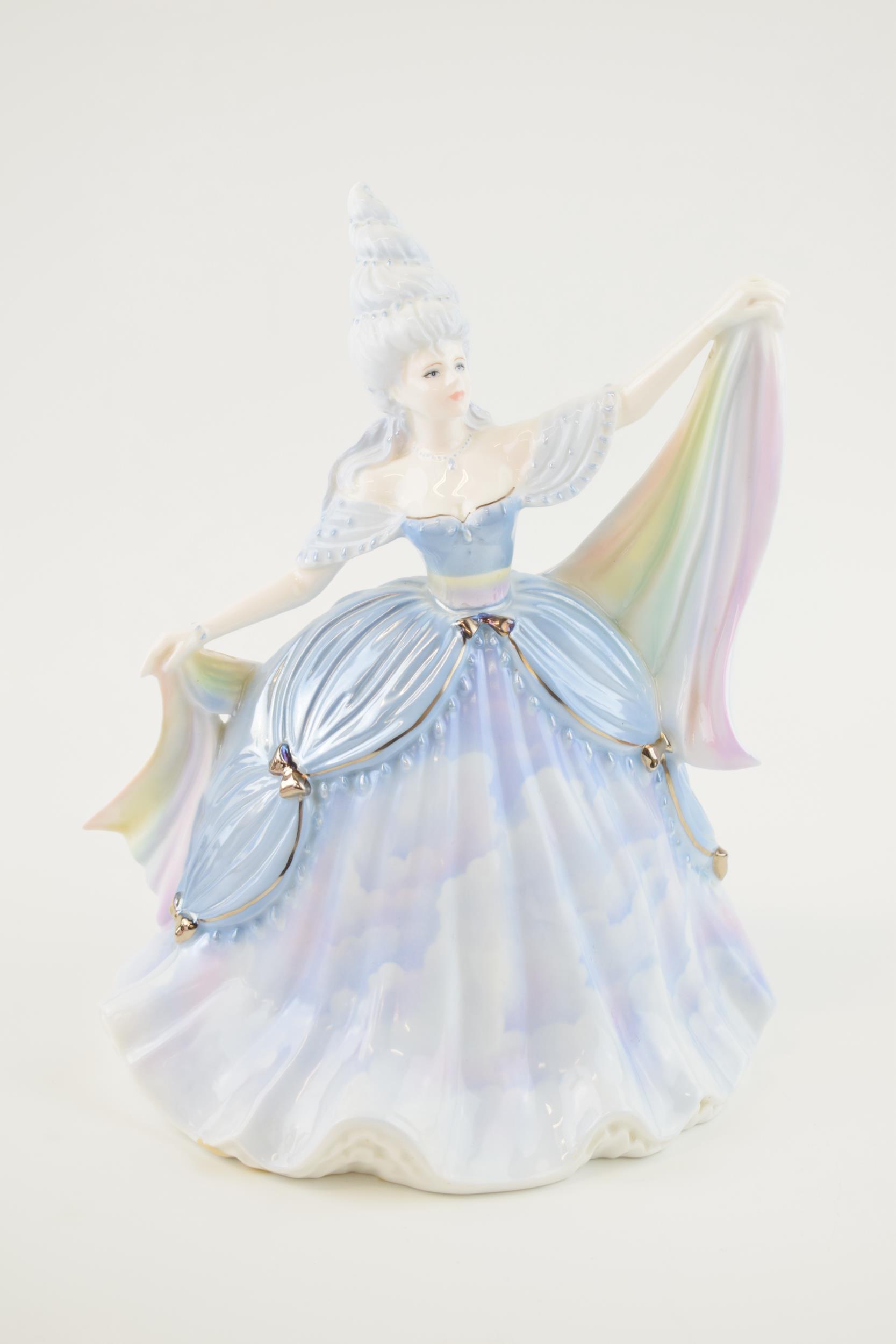 Coalport limited edition figurine from The Millennium Ball series 'Rain'. Good condition, displays - Image 2 of 4