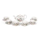 Aynsley Pembroke to include a large teapot with 6 cups and saucers (13). In good condition with no