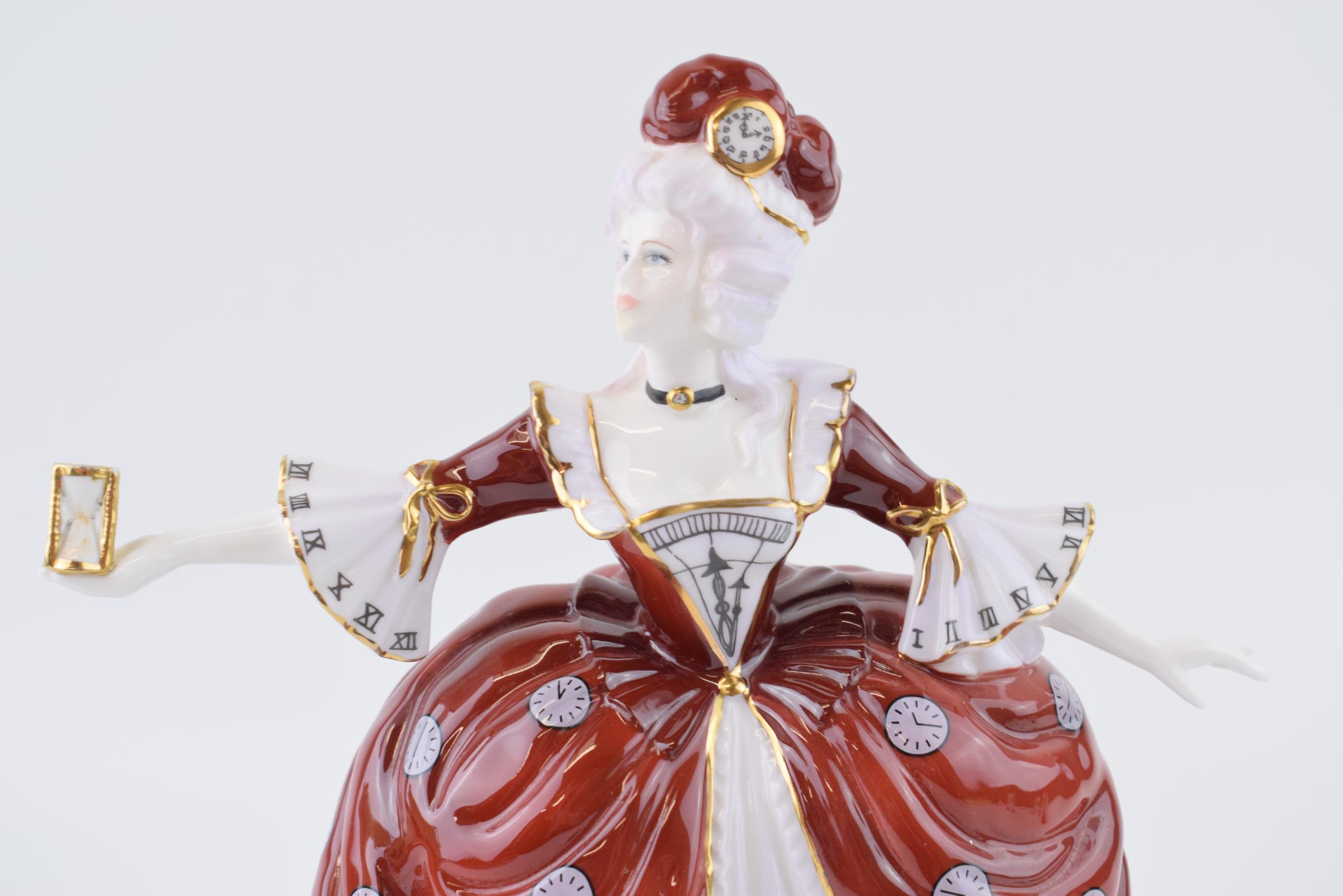 Coalport limited edition figurine from The Millennium Ball series 'Time'. Generally good - Image 3 of 6