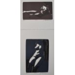 Two aquatint nudes, limited edition prints 1/28 and 1/22 'Torso' and 'K.K' indistinguishable