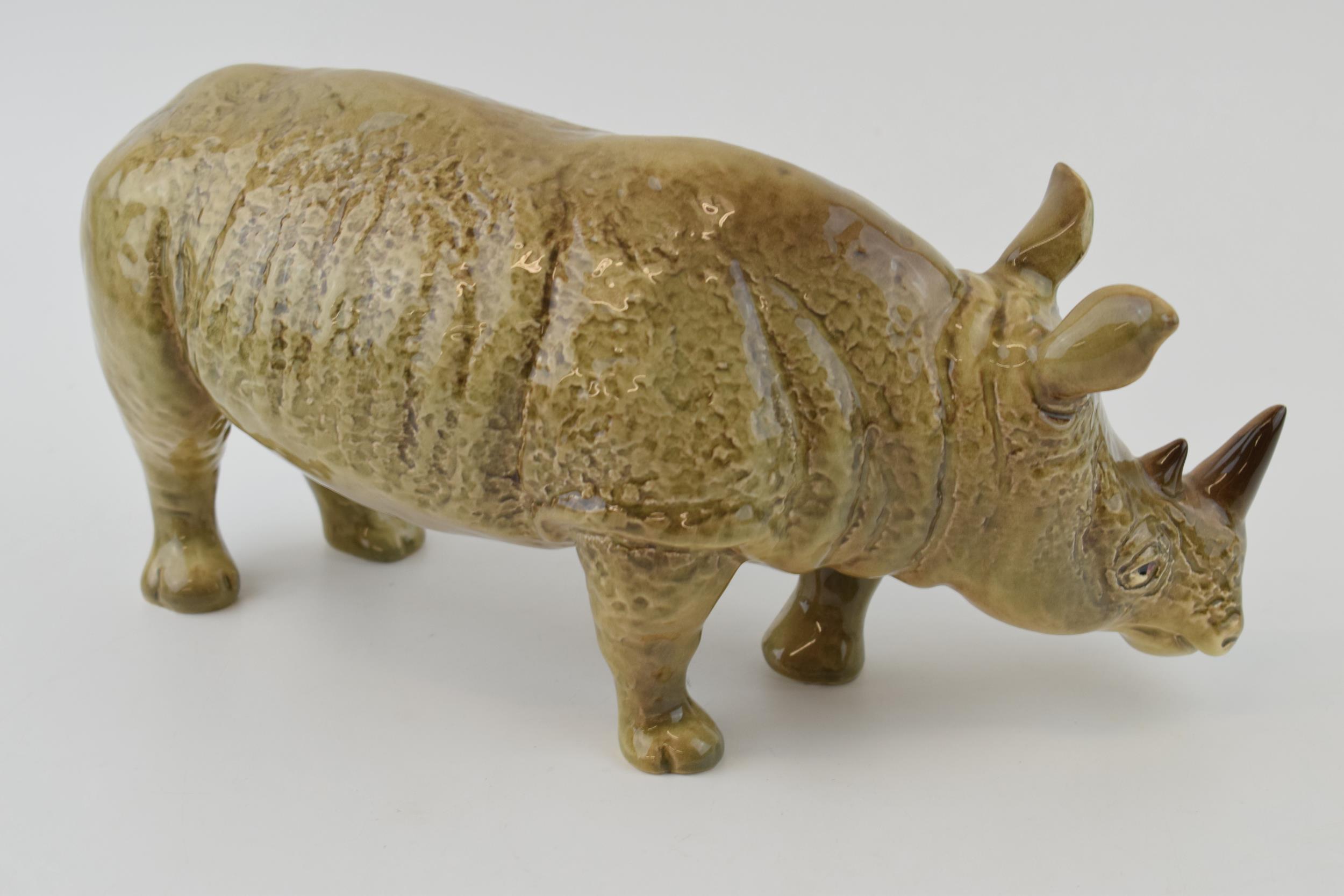 Sylvac model of a Rhinoceros 5166. In good condition with no obvious damage or restoration. - Image 2 of 3