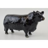 Beswick Aberdeen Angus bull (chip to front left hoof). All good apart from the chip.
