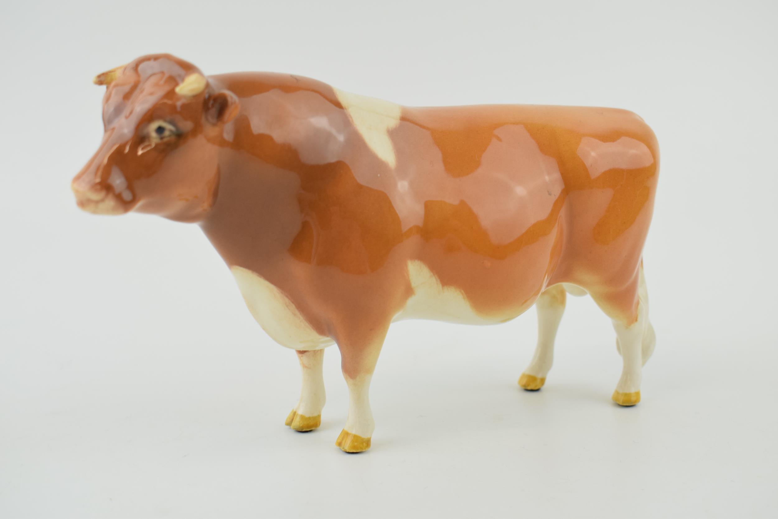 Beswick Guernsey Bull. In good condition with no obvious damage or restoration.