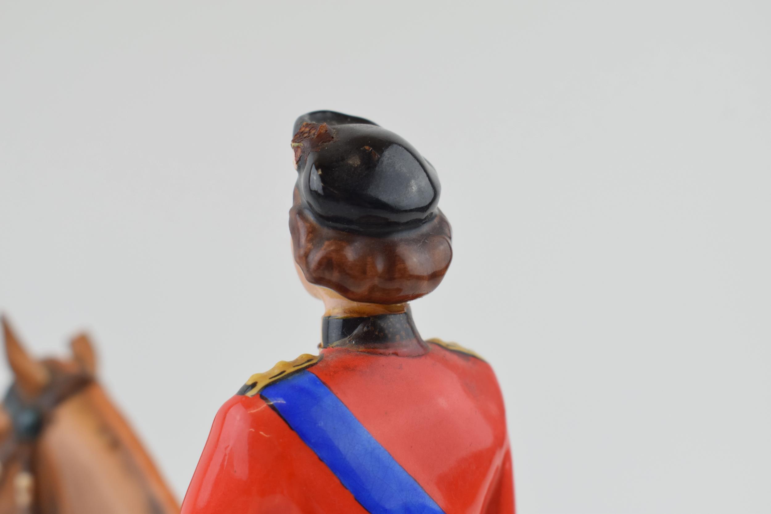 Beswick HM Queen Elizabeth II on chestnut Imperial horse trooping the colour 1546 (with damages). - Image 5 of 5