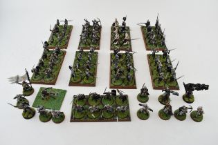 A collection of cast metal and plastic war-games and miniature figures by 'Games Workshop' from