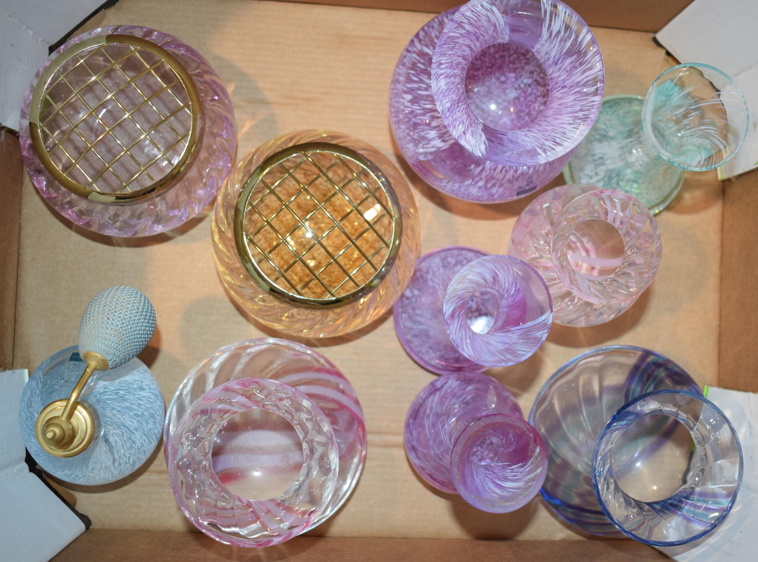 A collection of art glass to include Caithness and others (Qty).