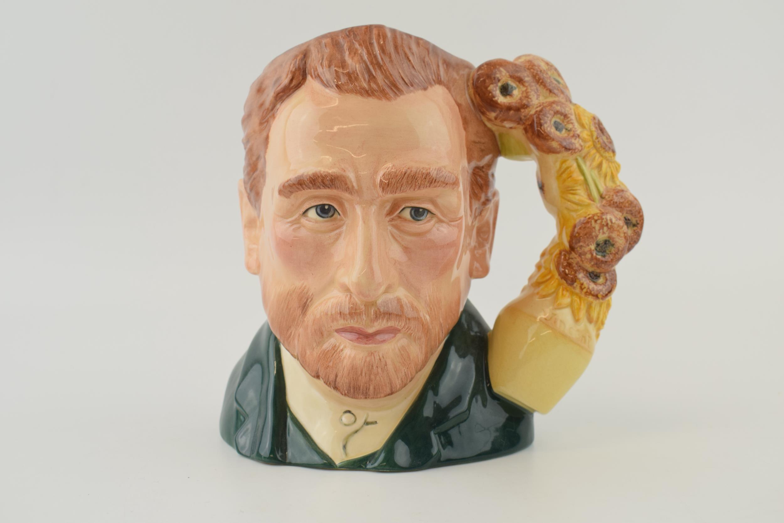 Large Royal Doulton character jug Vincent Van Gogh D7151. In good condition with no obvious damage