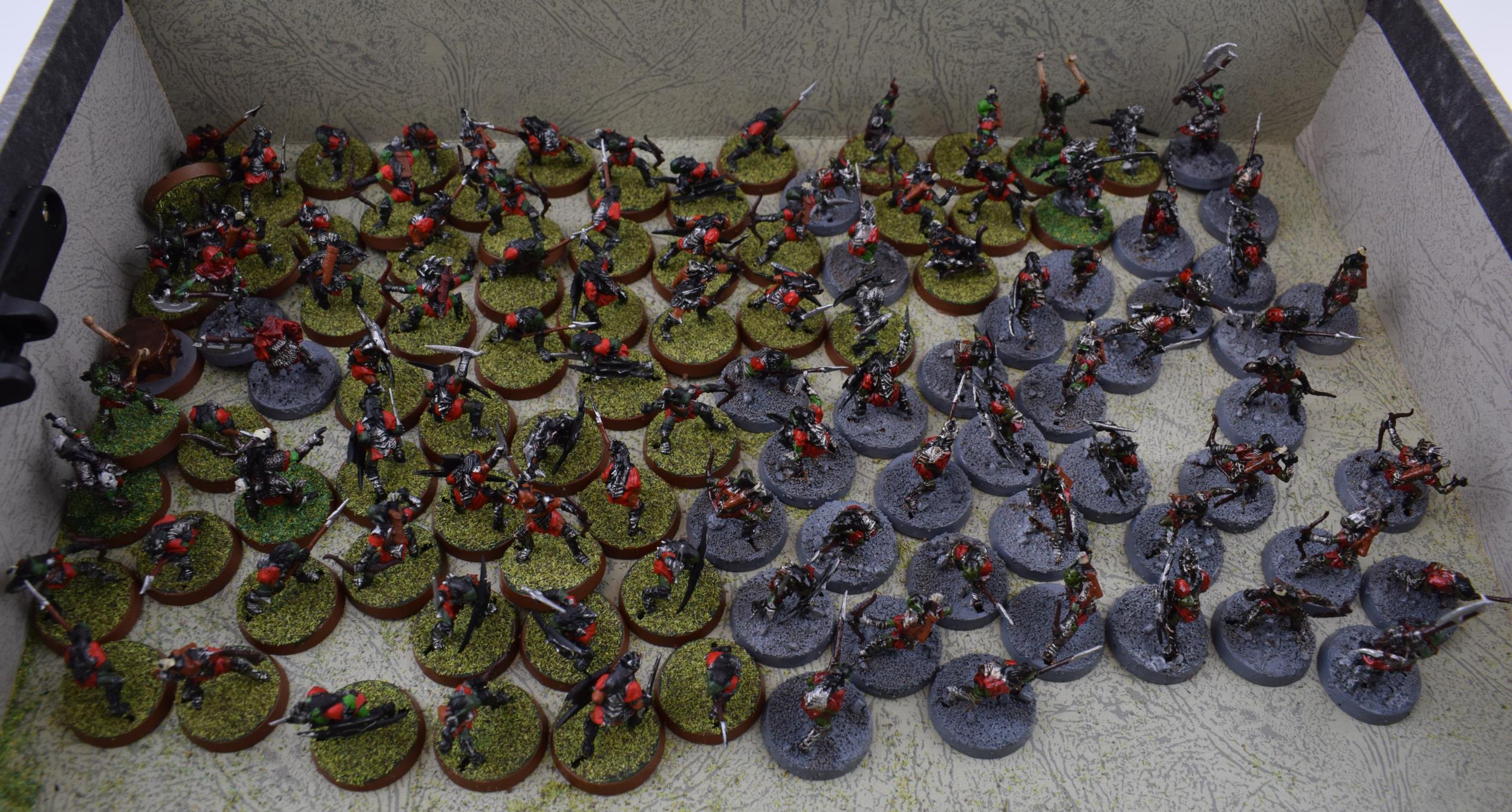 A collection of cast metal and plastic war-games and miniature figures by 'Games Workshop' from