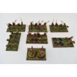 A collection of cast metal and plastic war-games and miniature figures by 'Games Workshop' from