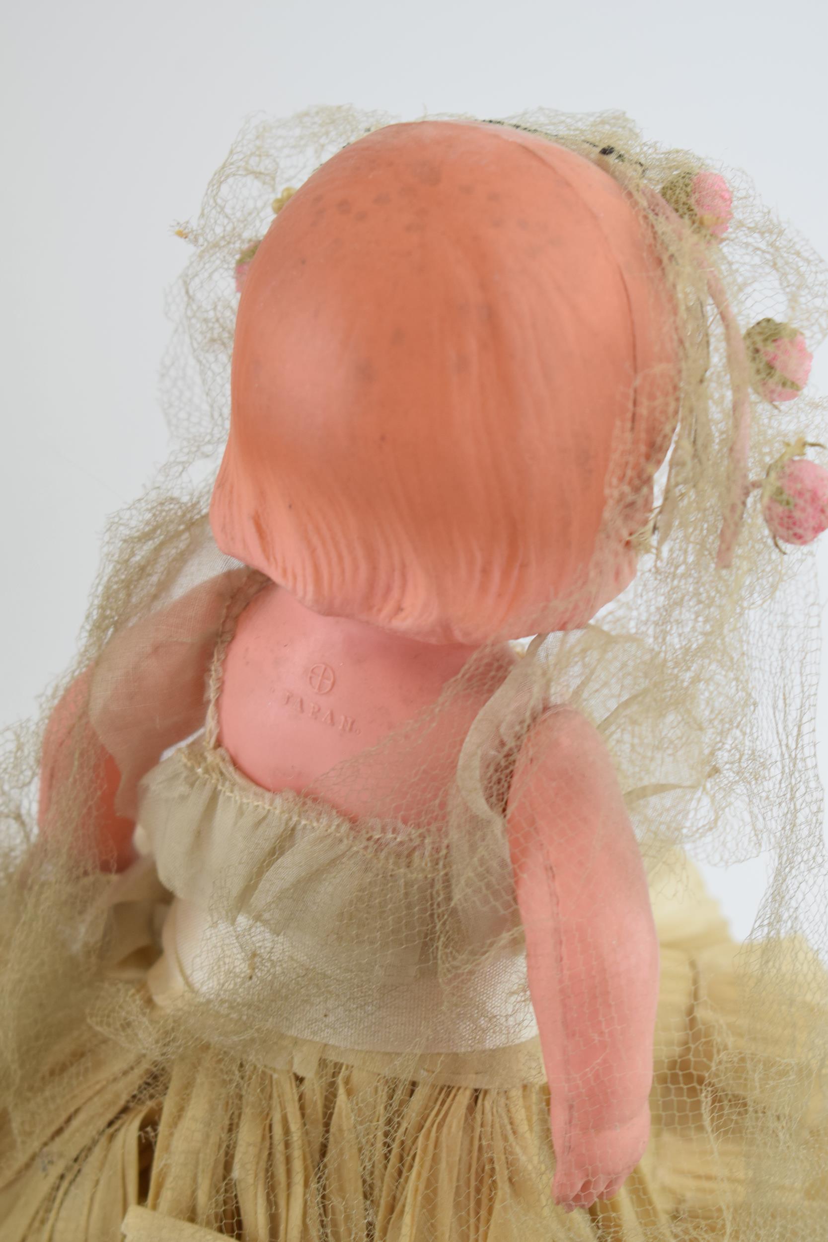 Boxed doll with paper dress, made in England, 'Pomeranian'. Height 40cm. Doll has survived well. - Image 4 of 4