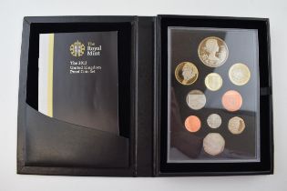 Royal Mint The 2012 United Kingdom Proof Coin Set, boxed with certificate.