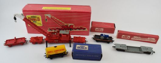 Boxed Hornby Dublo 4620 'Breakdown Crane' suitable for 2 or 3 rail running, (complete with four