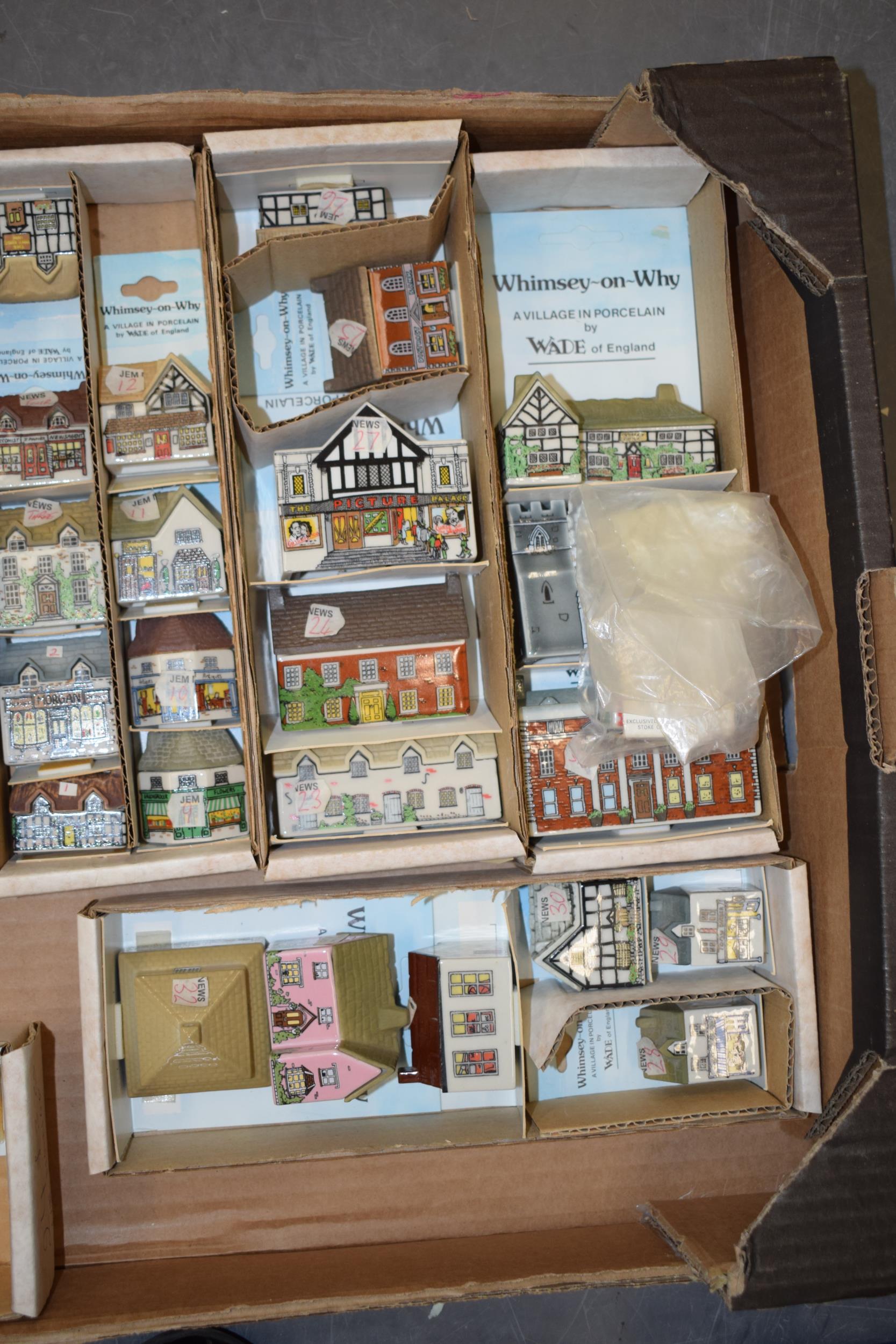 A good collection of Wade buildings to include Whimsey on Why, with paper maps / village layouts, - Image 4 of 5