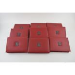 A collection of cased Royal Mint proof coin sets to include 1998, 2001, 2005, 2004, 2003, 2007,