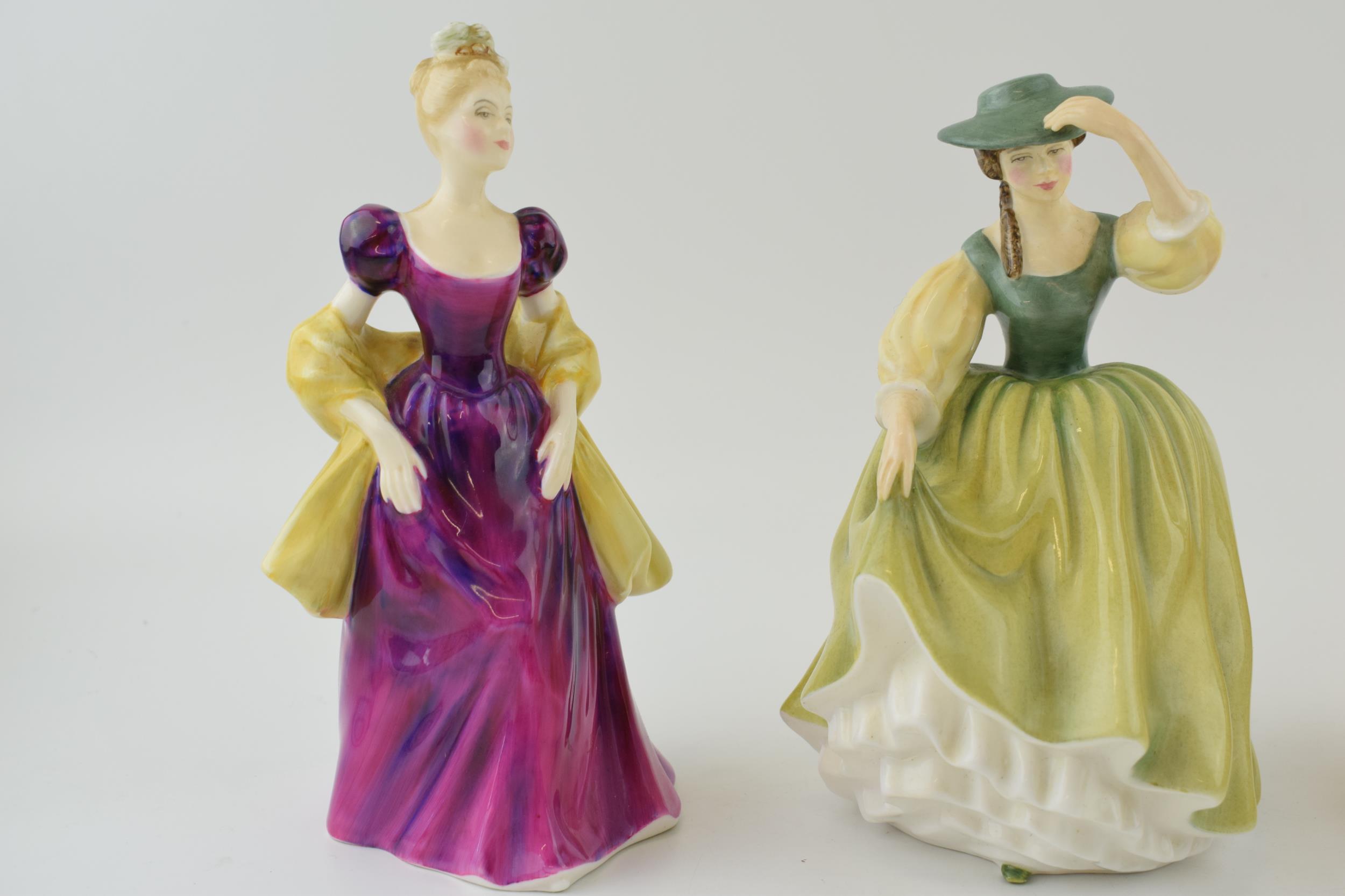 A collection of Royal Doulton figures to include 'Buttercup' HN 2309, 'Autumn Breezes' HN 934 and ' - Image 3 of 3