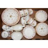 Wedgwood tea and dinner ware in the Bianca pattern with similar items (Qty). Condition generally