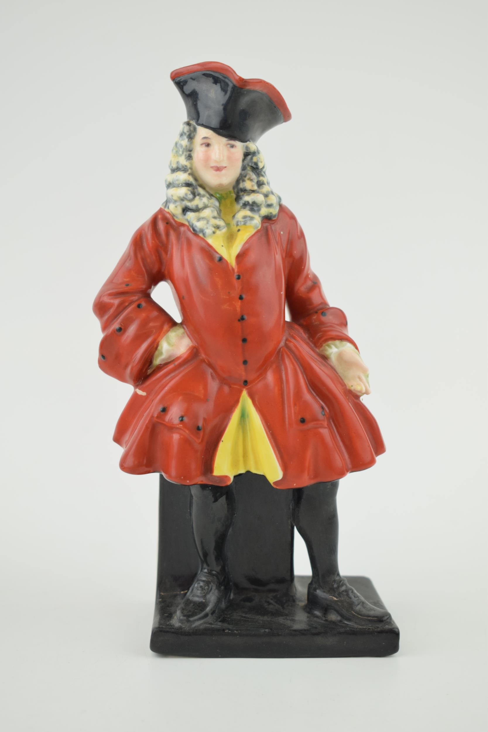 Royal Doulton figure Capt Macheath Beggar's Opera HN464, written marks to base, 18.5cm tall.