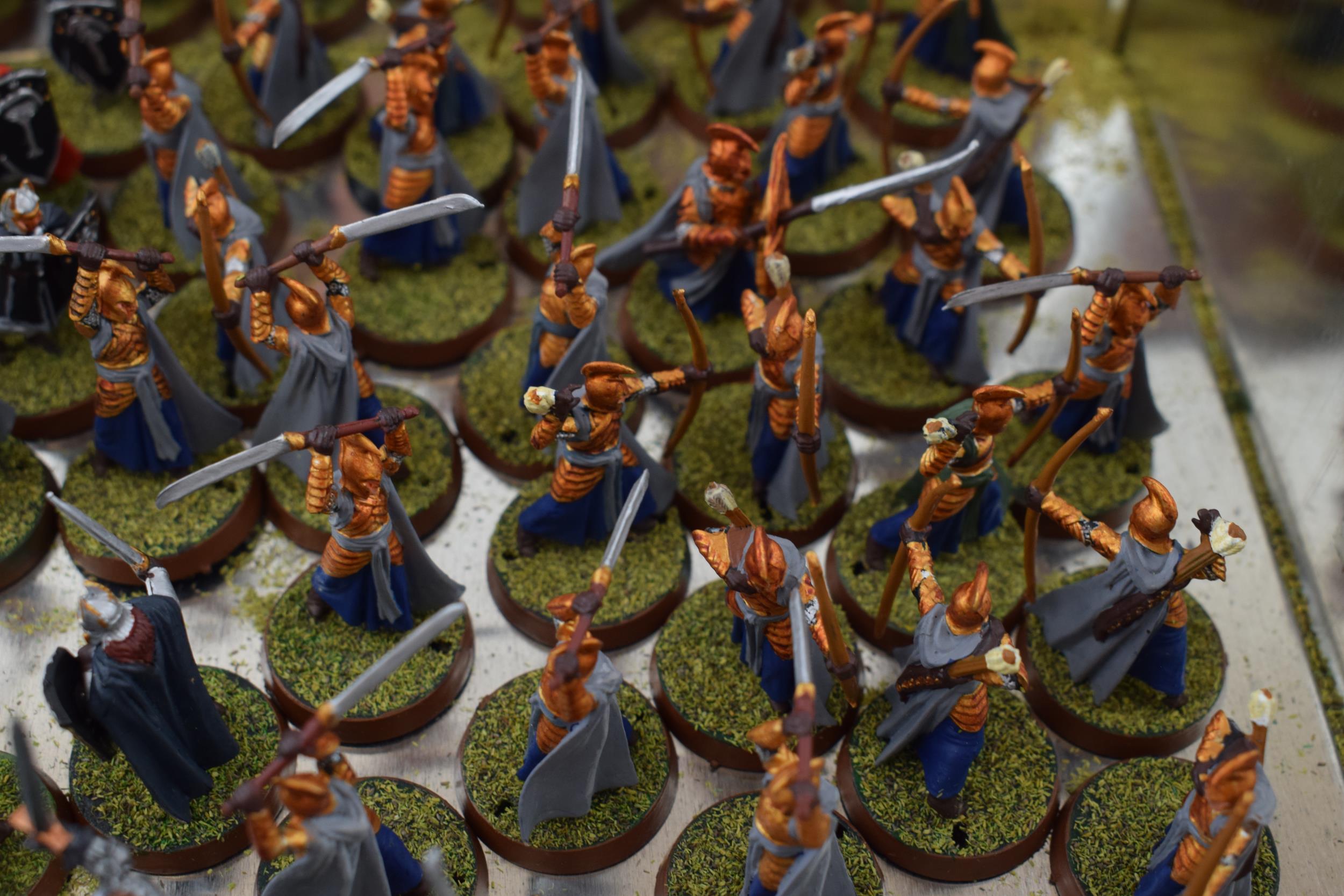 A collection of cast metal war-games and miniature figures by 'Games Workshop' from the 'Lord of The - Image 10 of 10