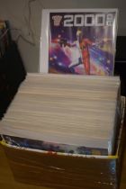 A collection of 2000 AD comics. All issues are housed in card backed cellophane storage sleeves. (