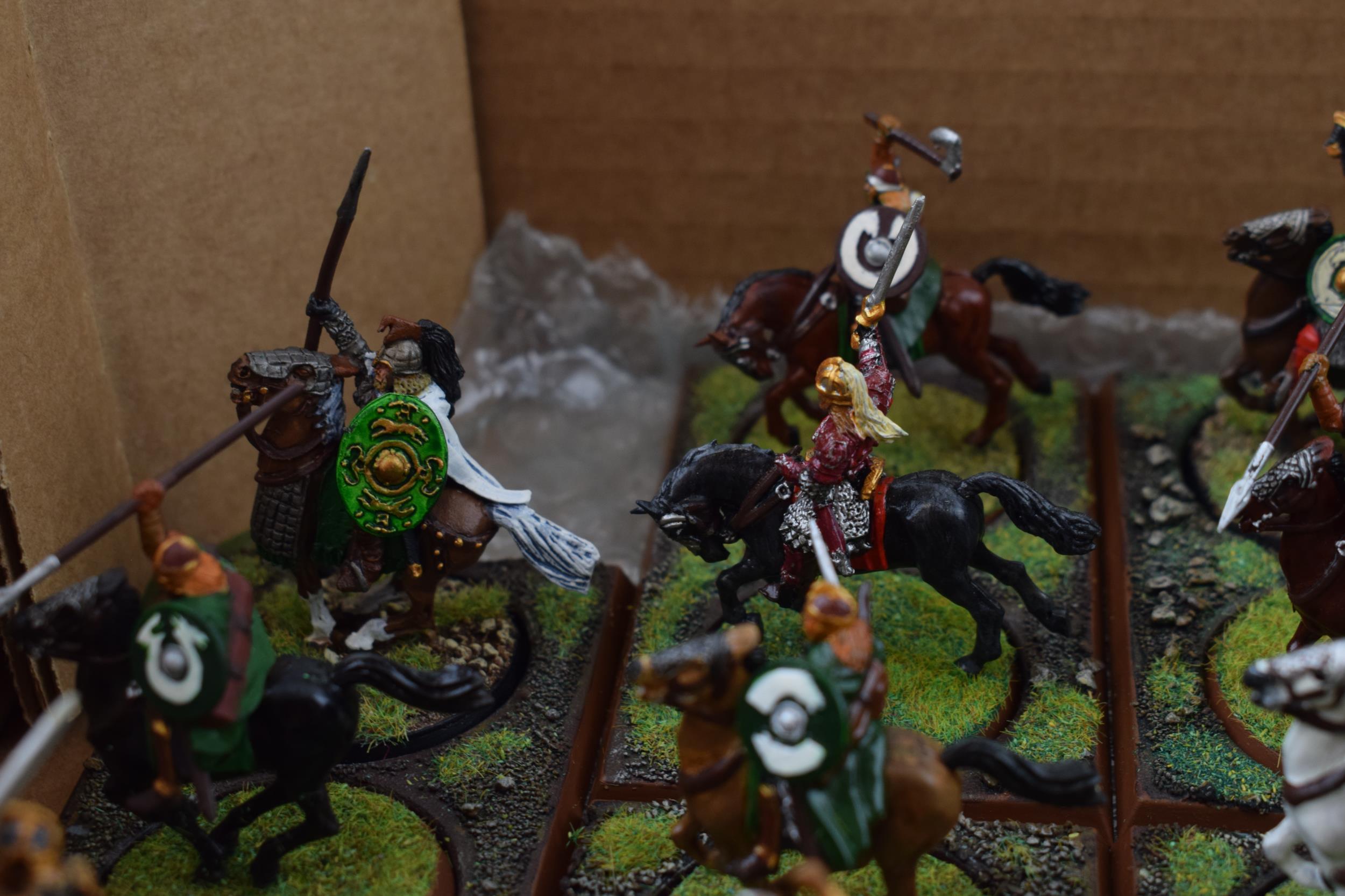A collection of cast metal war-games and miniature figures by 'Games Workshop' from the 'Lord of The - Image 6 of 9