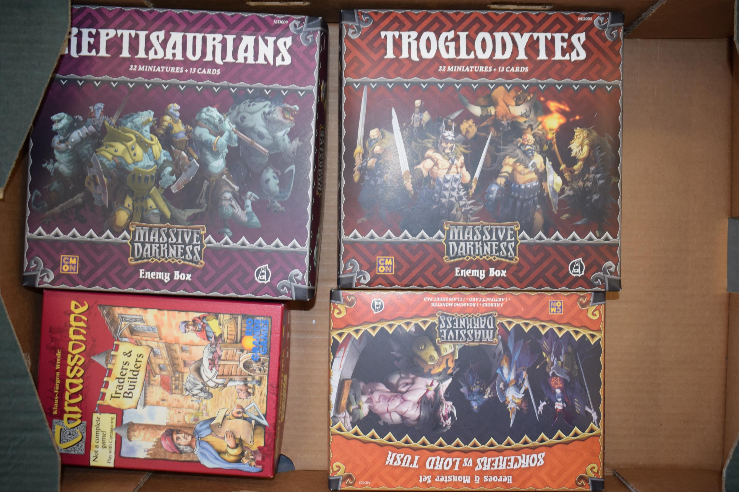 A collection of empty boxes from strategy games to include Warhammer , Lord of the Rings and similar - Image 2 of 3