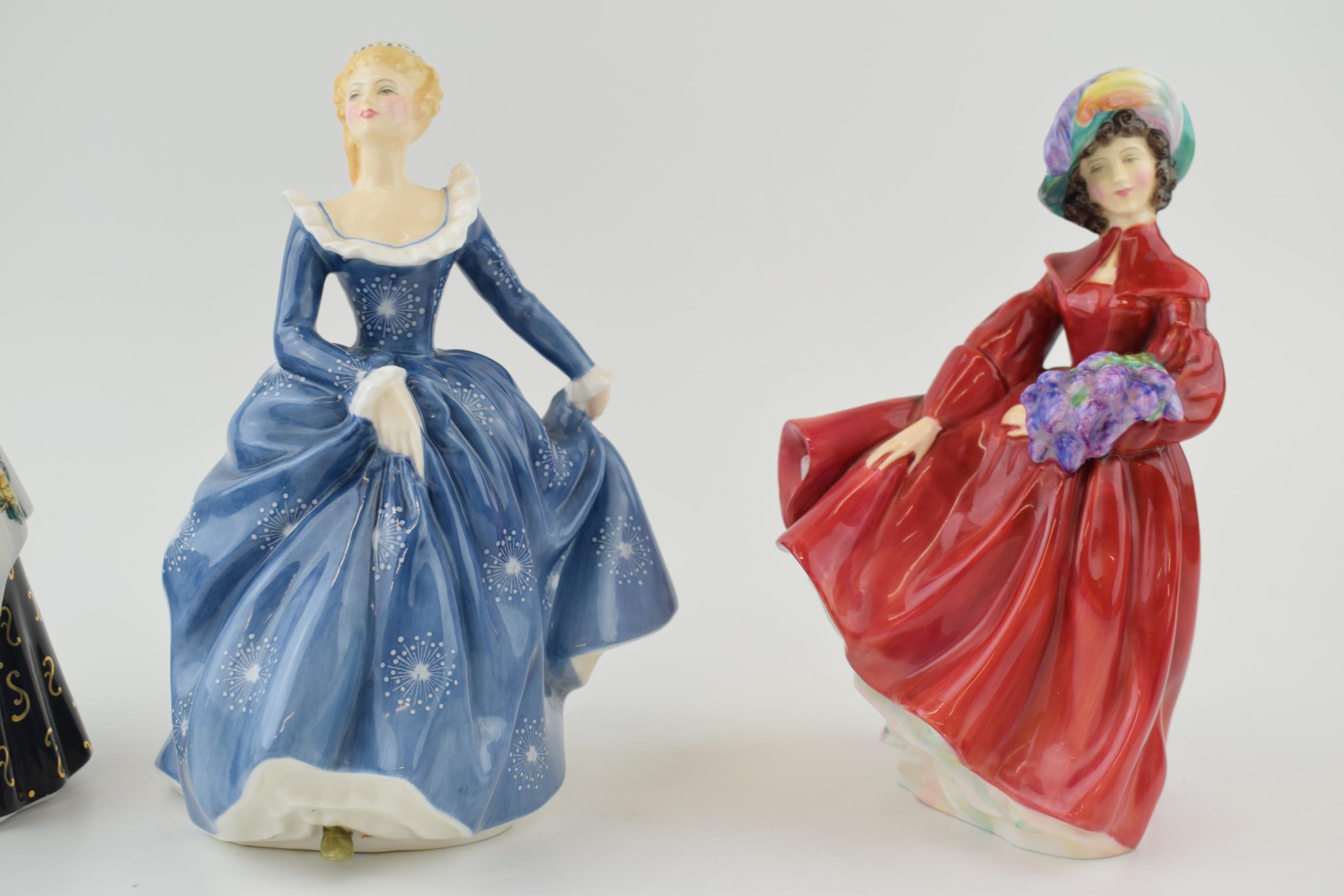 A collection of Royal Doulton figures to include 'Lilac Time' HN 2137, 'Fragrance' HN 2334 (2nd) and - Image 2 of 3