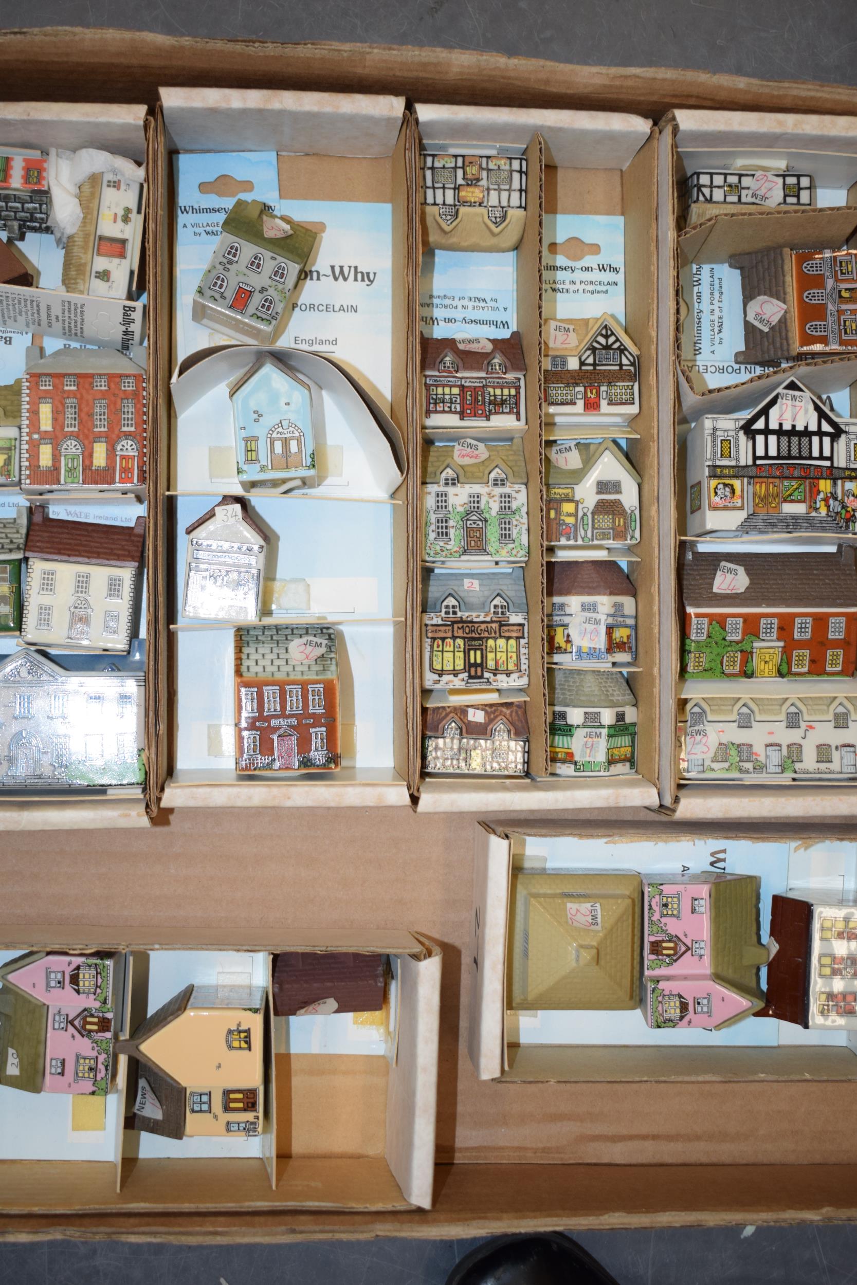 A good collection of Wade buildings to include Whimsey on Why, with paper maps / village layouts, - Image 3 of 5