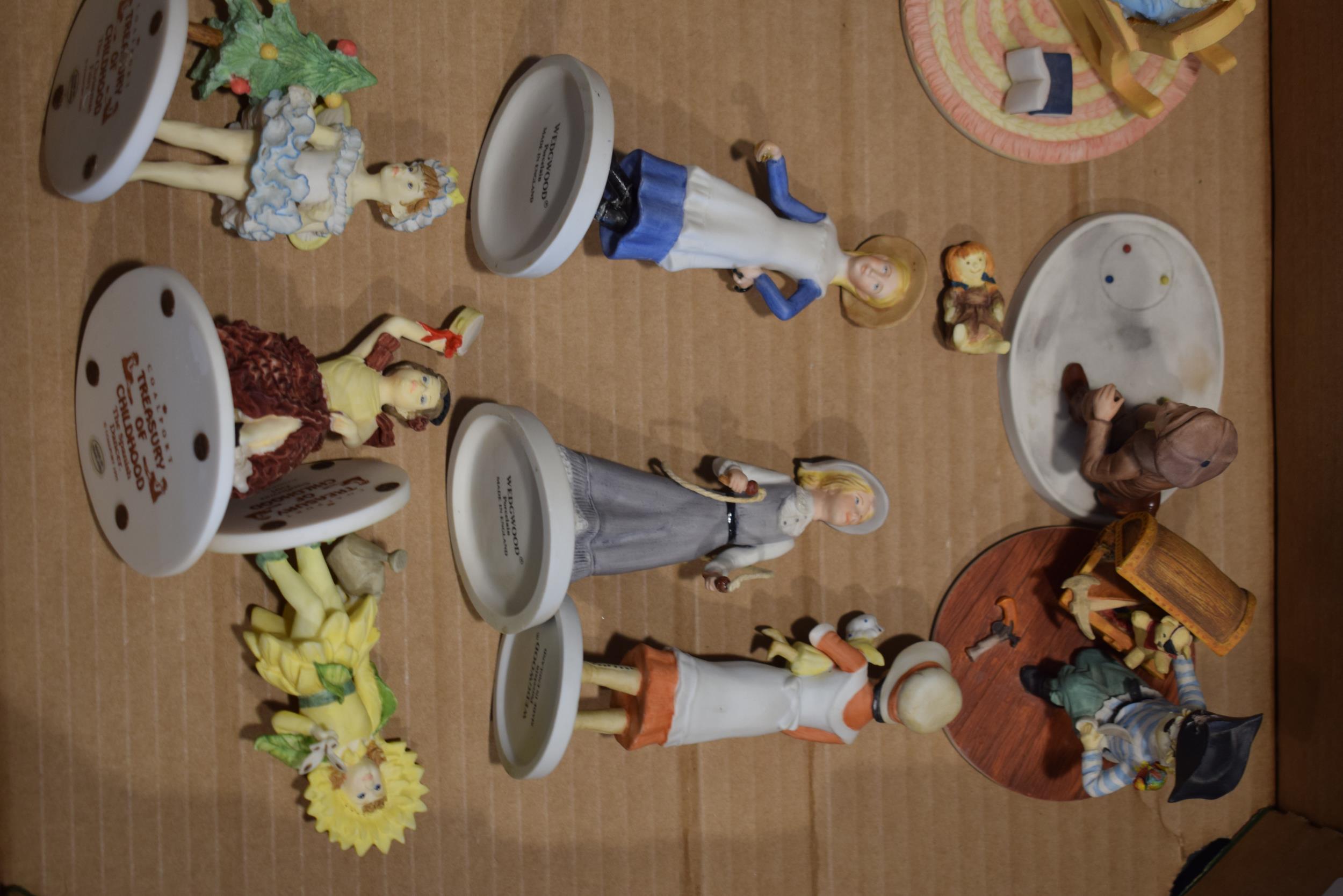 A collection of Coalport, Royal Worcester and similar children figures, some in the Treasury of - Image 2 of 4