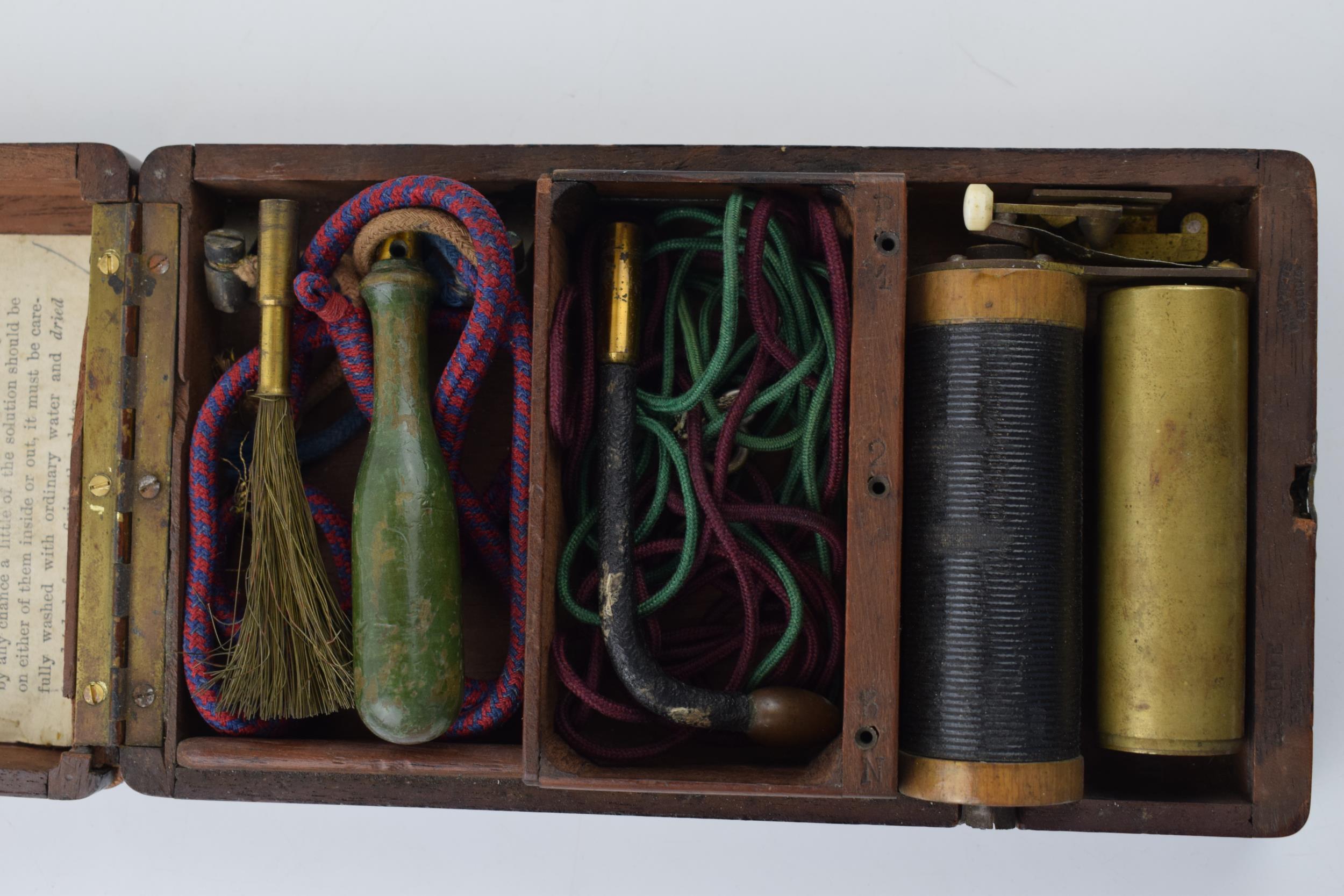 19th century pocket cased 'Shock Therapy' magneto device 'Quack Doctor' retailed by Mackey & Co, - Image 3 of 4